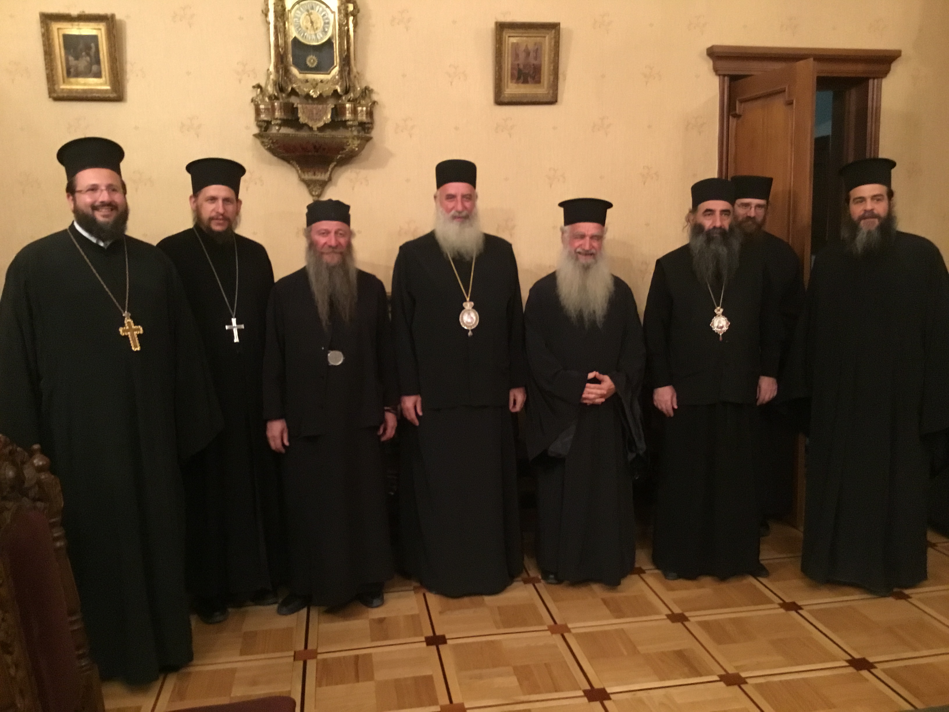 Greek Delegation of Theologians Meeting with Hierarchal Representatives of the Church of Georgia